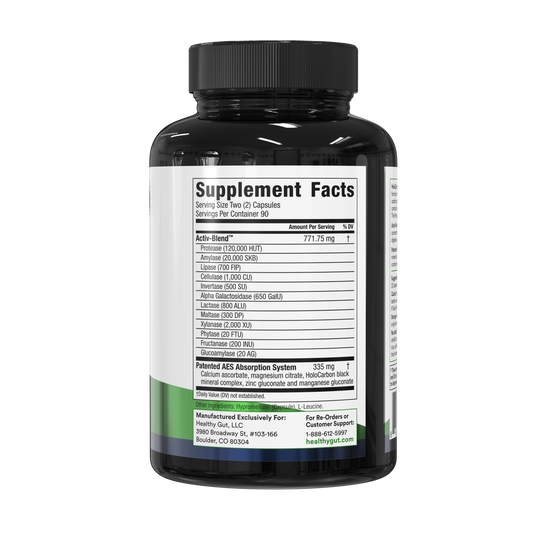 HoloZyme Digestive Enzymes 180 Count